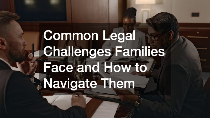 Common Legal Challenges Families Face and How to Navigate Them